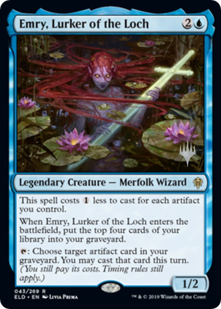Emry Lurker of the Loch (43) [PPELD] - MTG Single