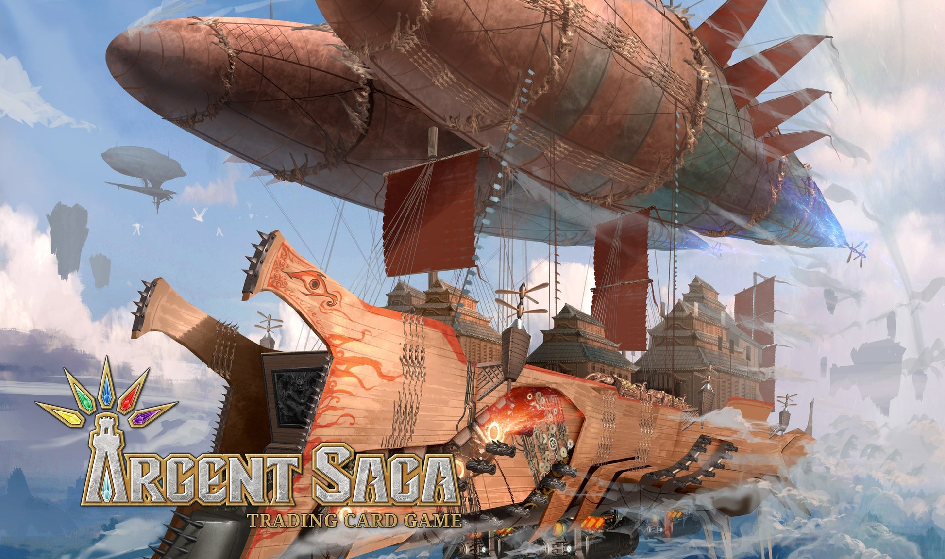 Argent Saga TCG Rubber Event Playmat - Warship (Daily Exclusive: Gen Con 2019) - Playmats Sealed