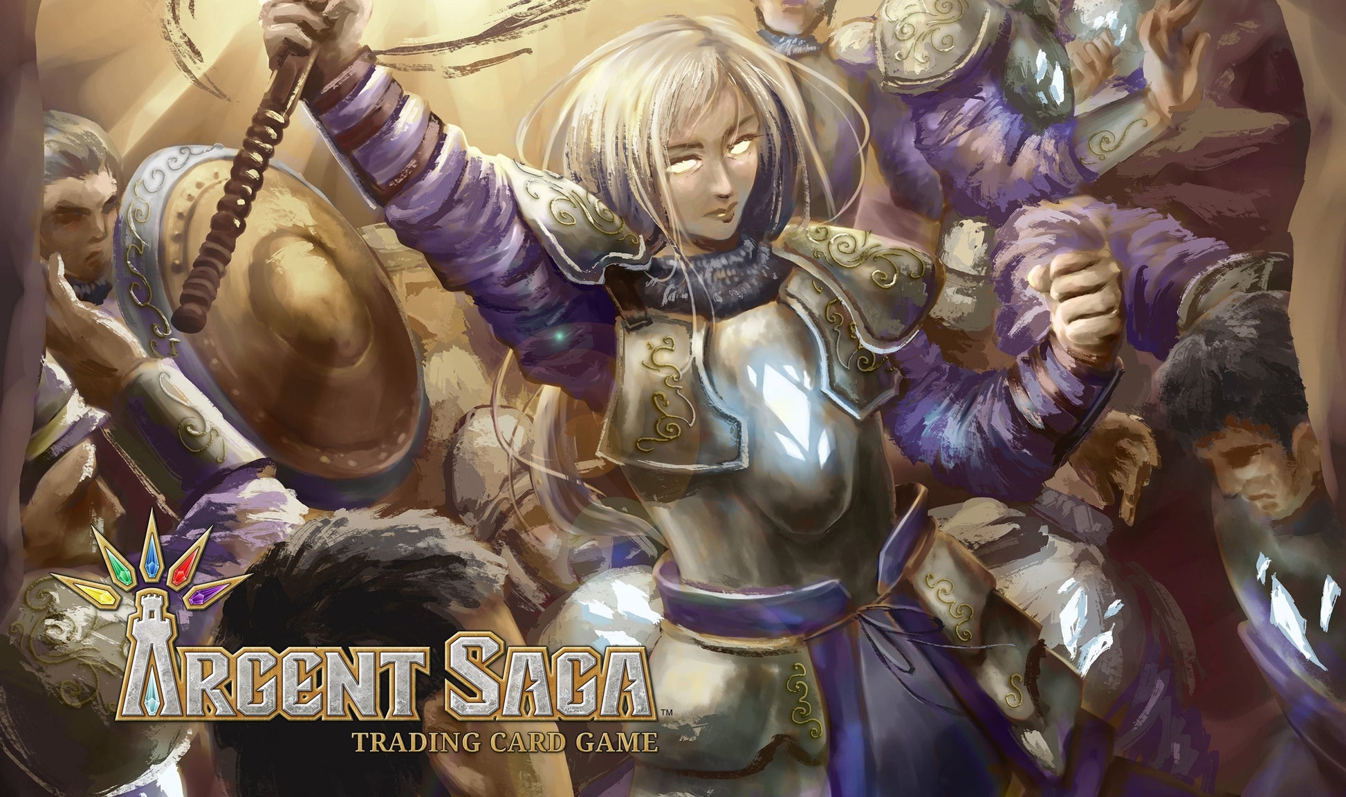 Argent Saga TCG Rubber Event Playmat - Vi Giver of Light (Daily Exclusive: Gen Con 2019) - Playmats Sealed