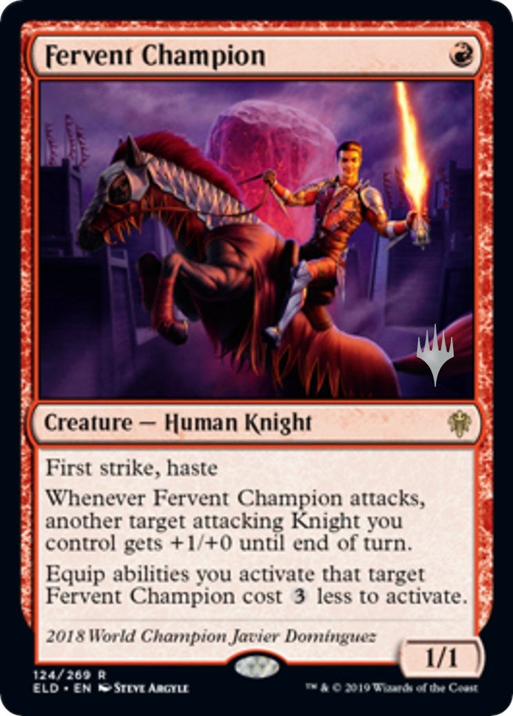 Fervent Champion (124) [PPELD] - MTG Single