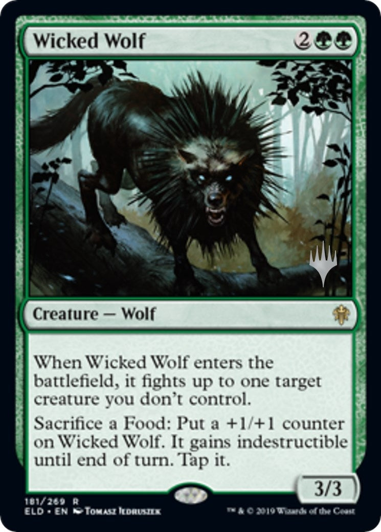 Wicked Wolf (181) [PPELD] - MTG Single