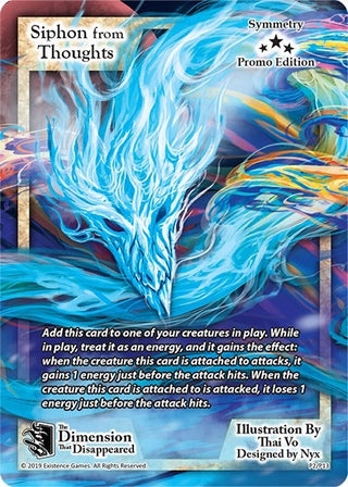 Siphon from Thoughts (Promo Edition) (213) [PR] - Exodus TCG Single