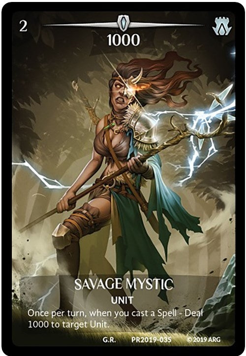 Savage Mystic (Full Art) (2019035) [PR] - Argent Saga TCG Single