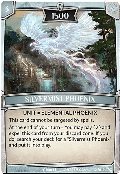 Silvermist Phoenix (2019036) [PR] - Argent Saga TCG Single