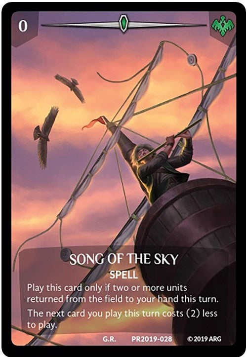 Song of the Sky (Full Art) (2019028) [PR] - Argent Saga TCG Single