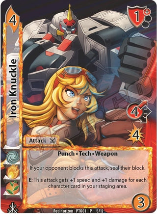 Iron Knuckle (Full Art Promo) (5) [RH03] - UniVersus Single