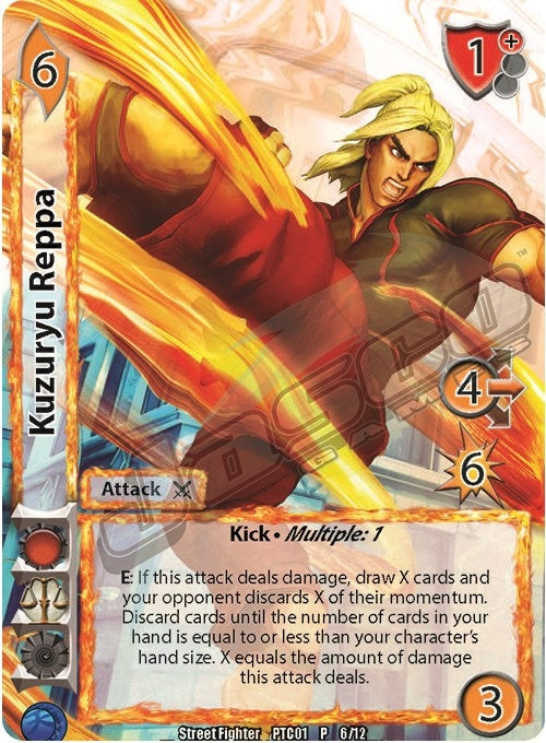 Kuzuryu Reppa (Full Art Promo) (6) [SF01] - UniVersus Single