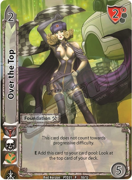 Over the Top (Full Art Promo) (10) [RH03] - UniVersus Single