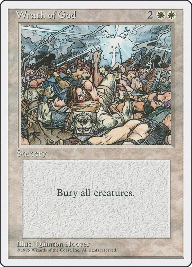 Wrath of God (308) [4ED] - MTG Single