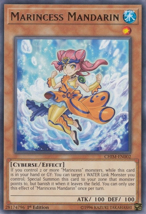 Marincess Mandarin (2) (CHIM) - YuGiOh Single