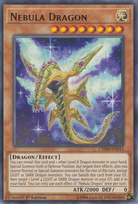 Nebula Dragon (15) (CHIM) - YuGiOh Single