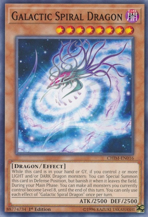 Galactic Spiral Dragon (16) (CHIM) - YuGiOh Single