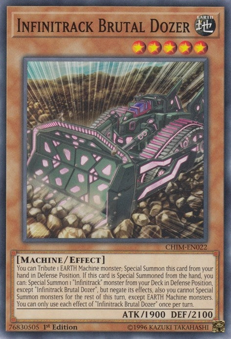 Infinitrack Brutal Dozer (22) (CHIM) - YuGiOh Single
