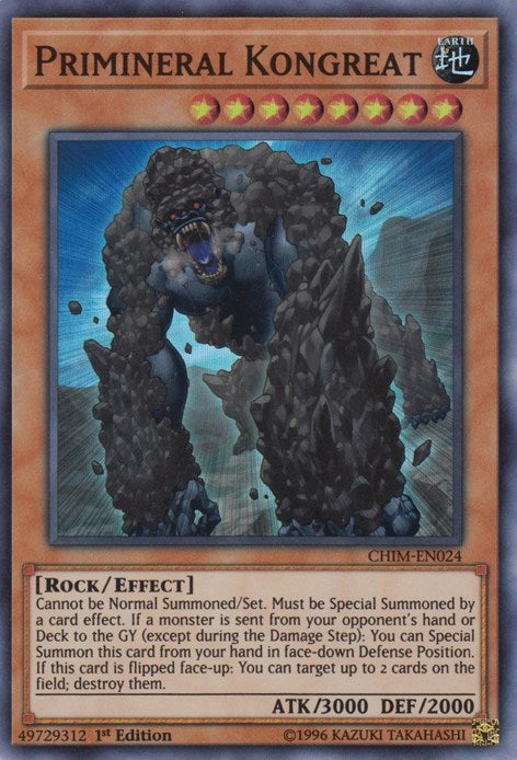 Primineral Kongreat (24) (CHIM) - YuGiOh Single