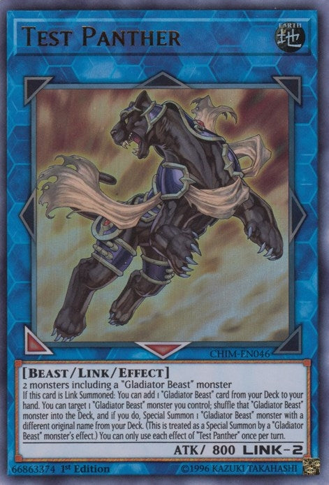 Test Panther (46) (CHIM) - YuGiOh Single