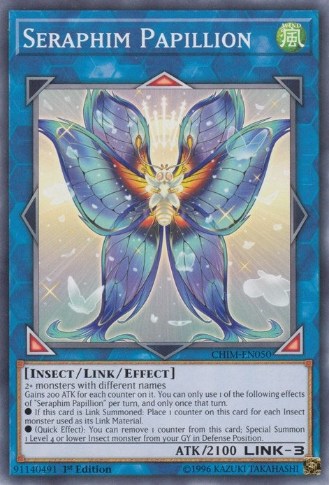 Seraphim Papillion (50) (CHIM) - YuGiOh Single
