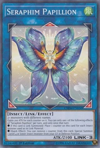 Seraphim Papillion (50) (CHIM) - YuGiOh Single