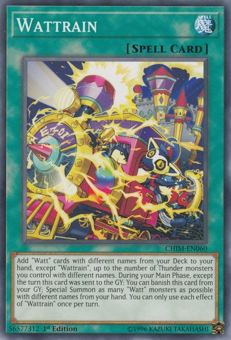 Wattrain (60) (CHIM) - YuGiOh Single