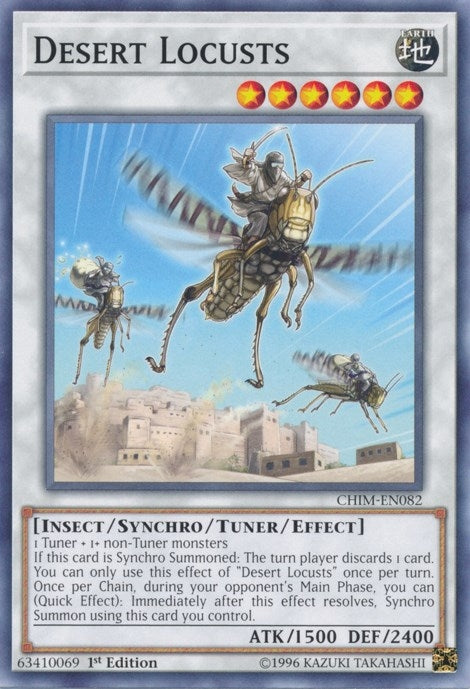 Desert Locusts (82) (CHIM) - YuGiOh Single