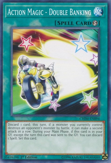 Action Magic - Double Banking (94) (CHIM) - YuGiOh Single