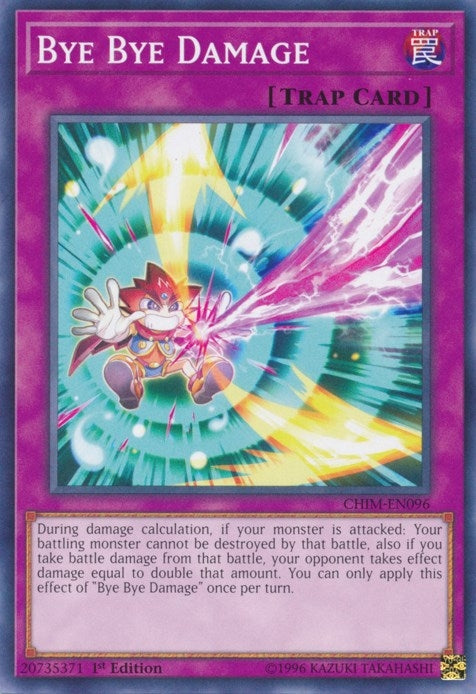 Bye Bye Damage (96) (CHIM) - YuGiOh Single