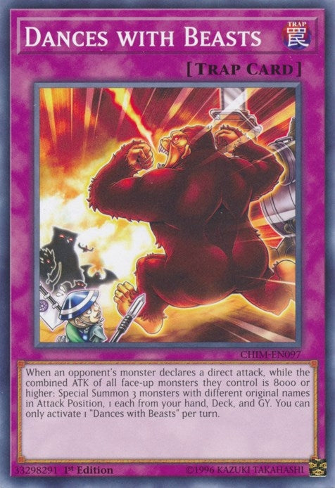 Dances with Beasts (97) (CHIM) - YuGiOh Single