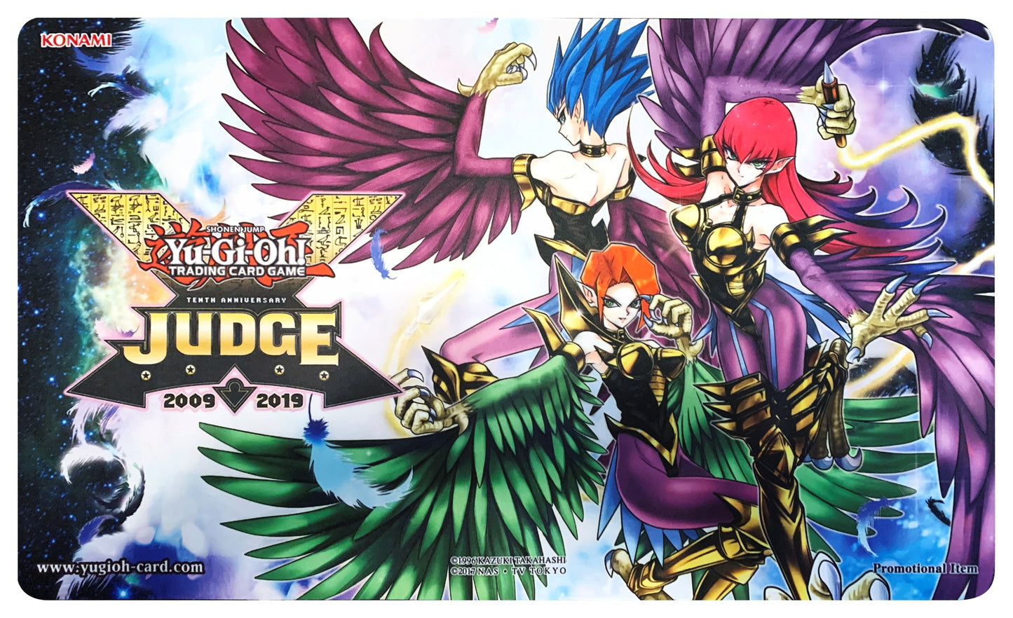 Yu-Gi-Oh! 2019 Judge Promo Playmat - Harpy Lady Sisters - Playmats Sealed