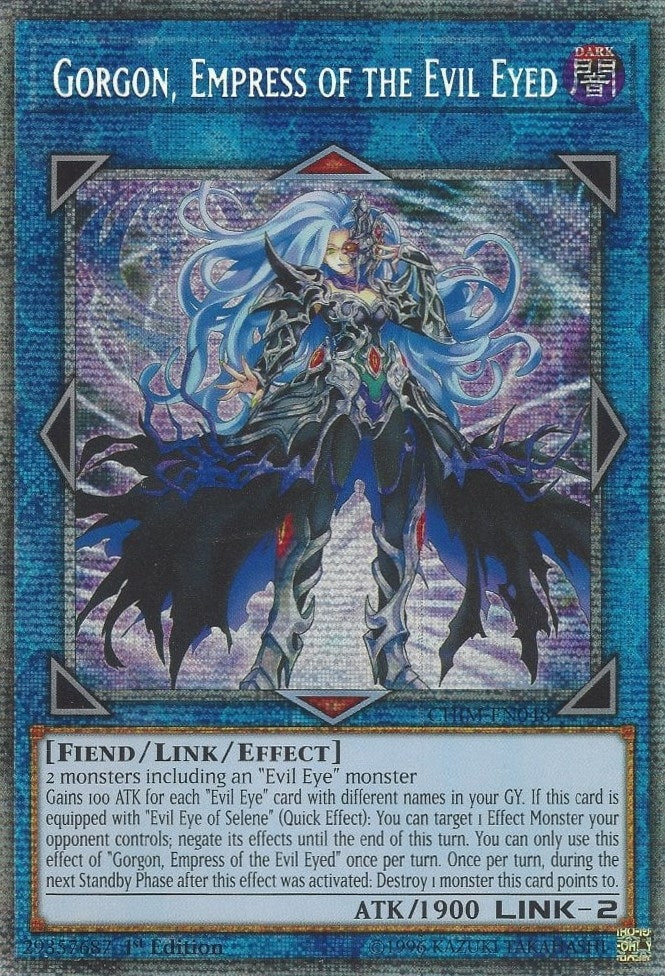 Gorgon Empress of the Evil Eyed (Starlight Rare) (48) (CHIM) - YuGiOh Single
