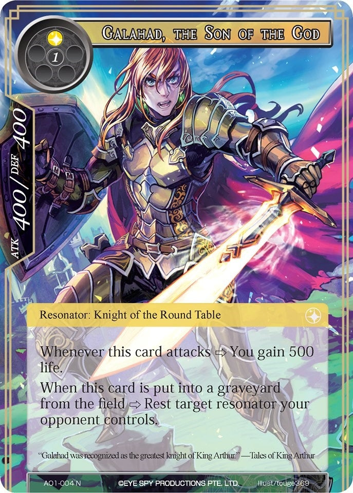 Galahad the Son of the God (1004) [AO1] - Force of Will Single