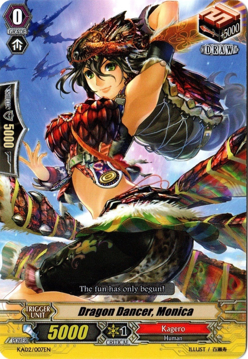Dragon Dancer Monica (2007) [KA1/2] - Cardfight Vanguard Single