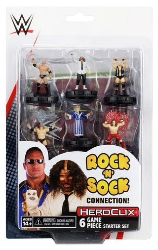 Rock ’n’ Sock Connection 2-Player Starter Set [WWE1] - Heroclix Sealed