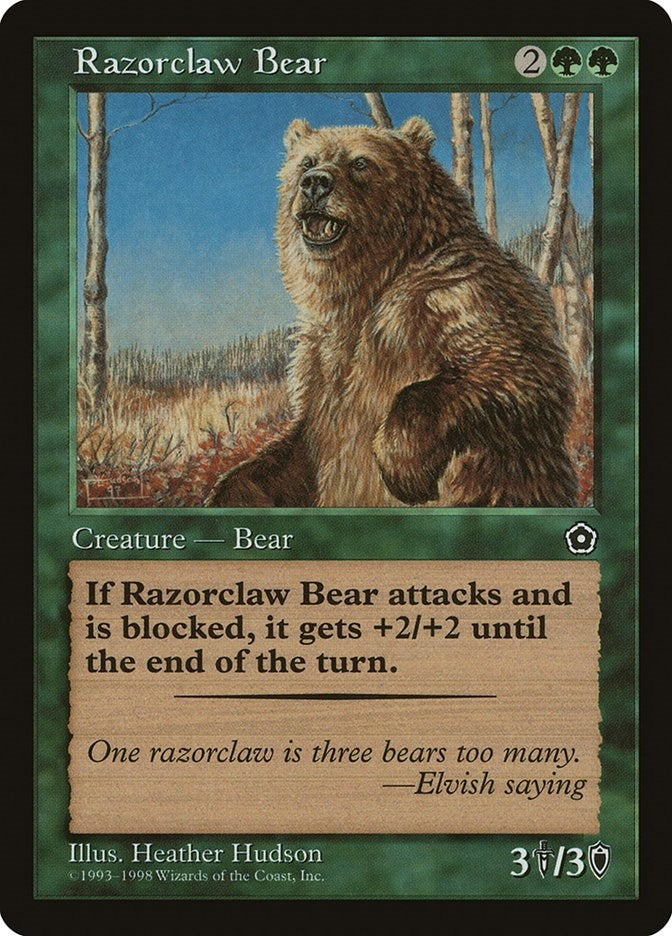 Razorclaw Bear [P02] - MTG Single