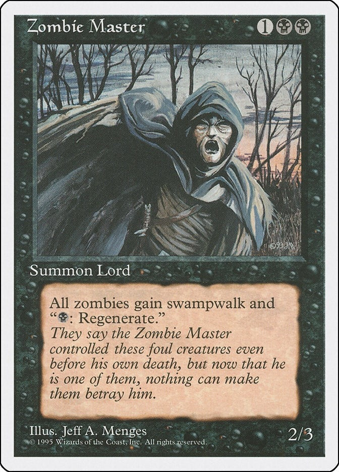 Zombie Master (58) [4ED] - MTG Single