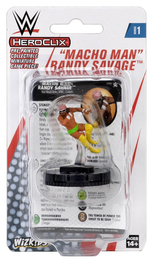 Macho Man Randy Savage Expansion Pack [WWE1] - Heroclix Sealed