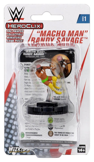 Macho Man Randy Savage Expansion Pack [WWE1] - Heroclix Sealed