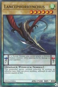 Lancephorhynchus (4004) (DEM4) - YuGiOh Single