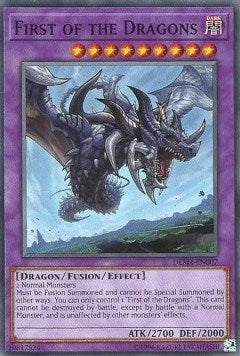 First of the Dragons (4007) (DEM4) - YuGiOh Single