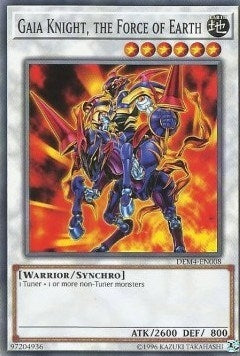 Gaia Knight the Force of Earth (4008) (DEM4) - YuGiOh Single