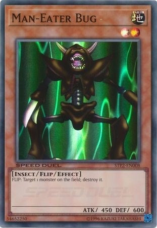 Man-Eater Bug (2008) (STP2) - YuGiOh Single
