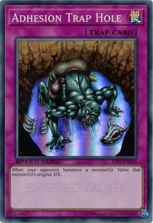 Adhesion Trap Hole (2018) (STP2) - YuGiOh Single