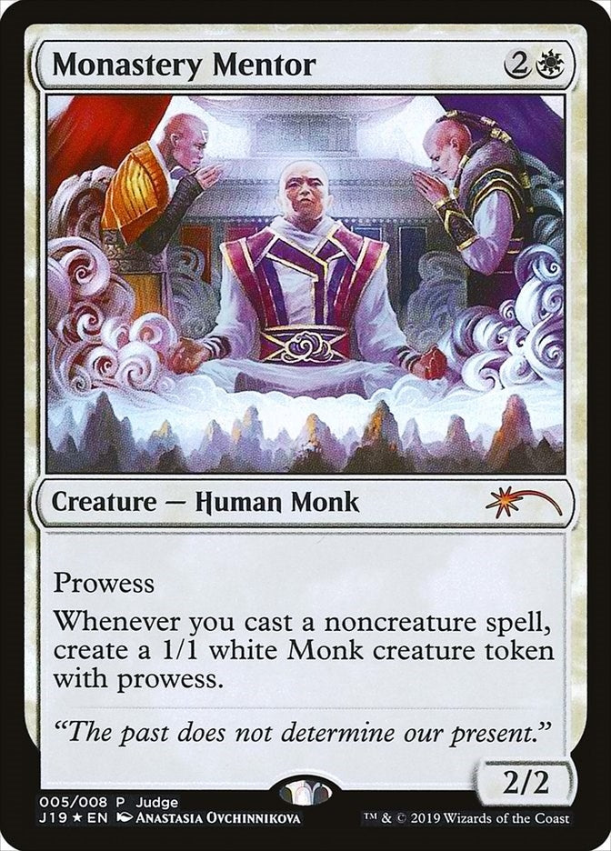 Monastery Mentor (5) [JDG] - MTG Single