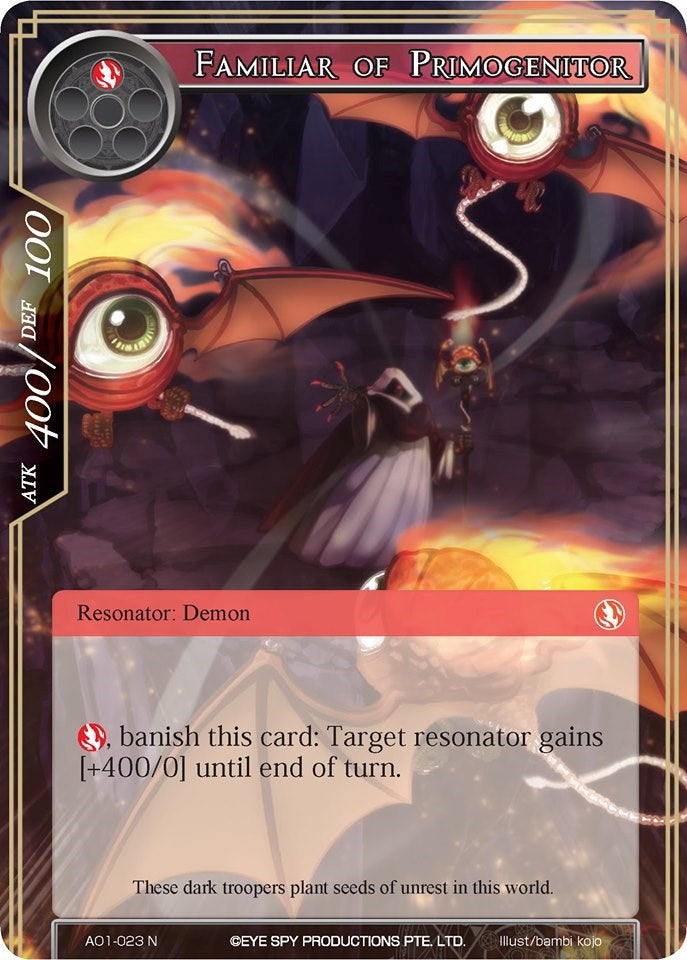 Familiar of Primogenitor (1023) [AO1] - Force of Will Single