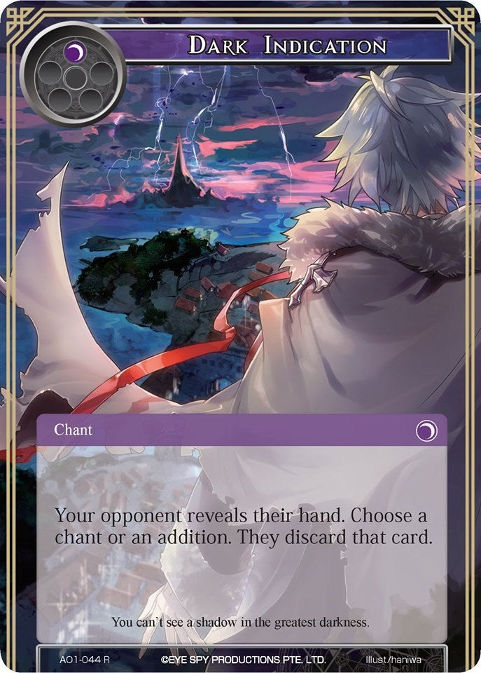 Dark Indication (1044) [AO1] - Force of Will Single