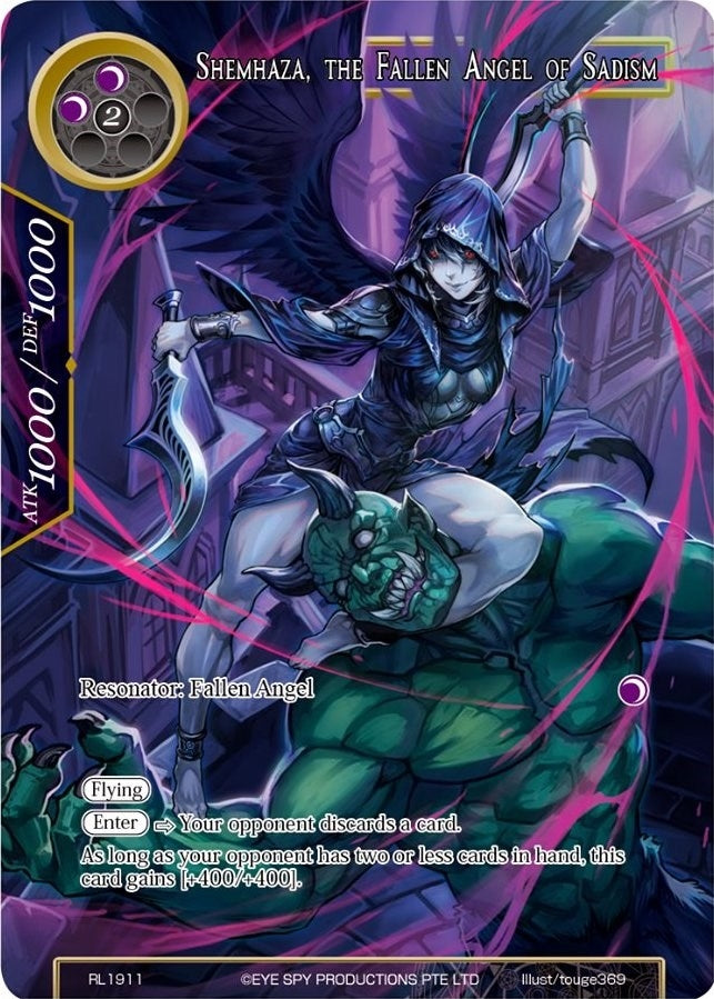 Shemhaza the Fallen Angel of Sadism (1911) [PRO] - Force of Will Single