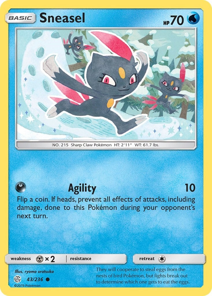 Image for Sneasel (43/236) (SM - Cosmic Eclipse) - Pokemon