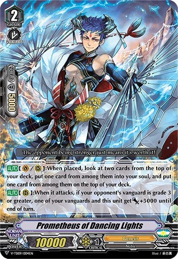 Prometheus of Dancing Lights (9004) [V-TD09] - Cardfight Vanguard Single