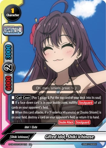 Gifted Idol Shiki Ichinose (30011) [S-UB-C03] - Future Card BuddyFight Single