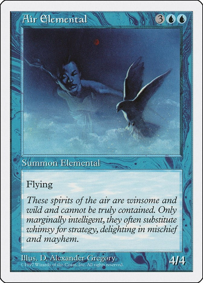 Air Elemental [5ED] - MTG Single