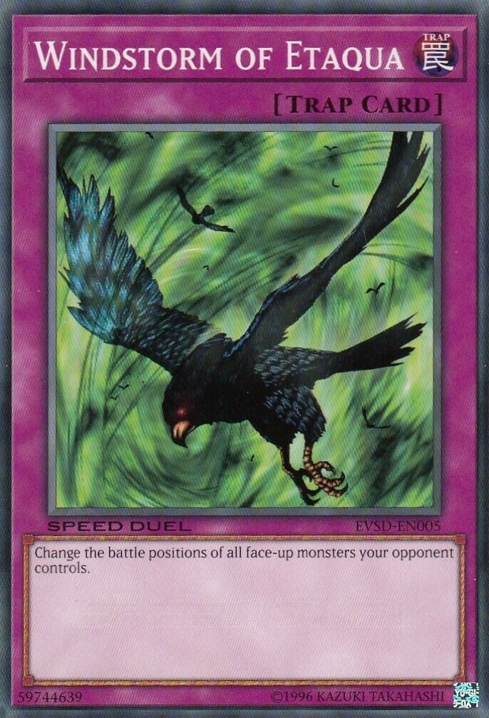 Windstorm of Etaqua (5) (EVSD) - YuGiOh Single