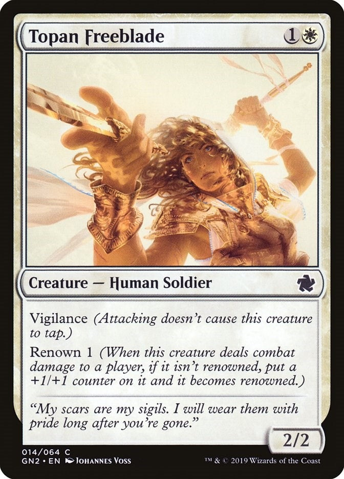 Topan Freeblade (14) [GN2] - MTG Single